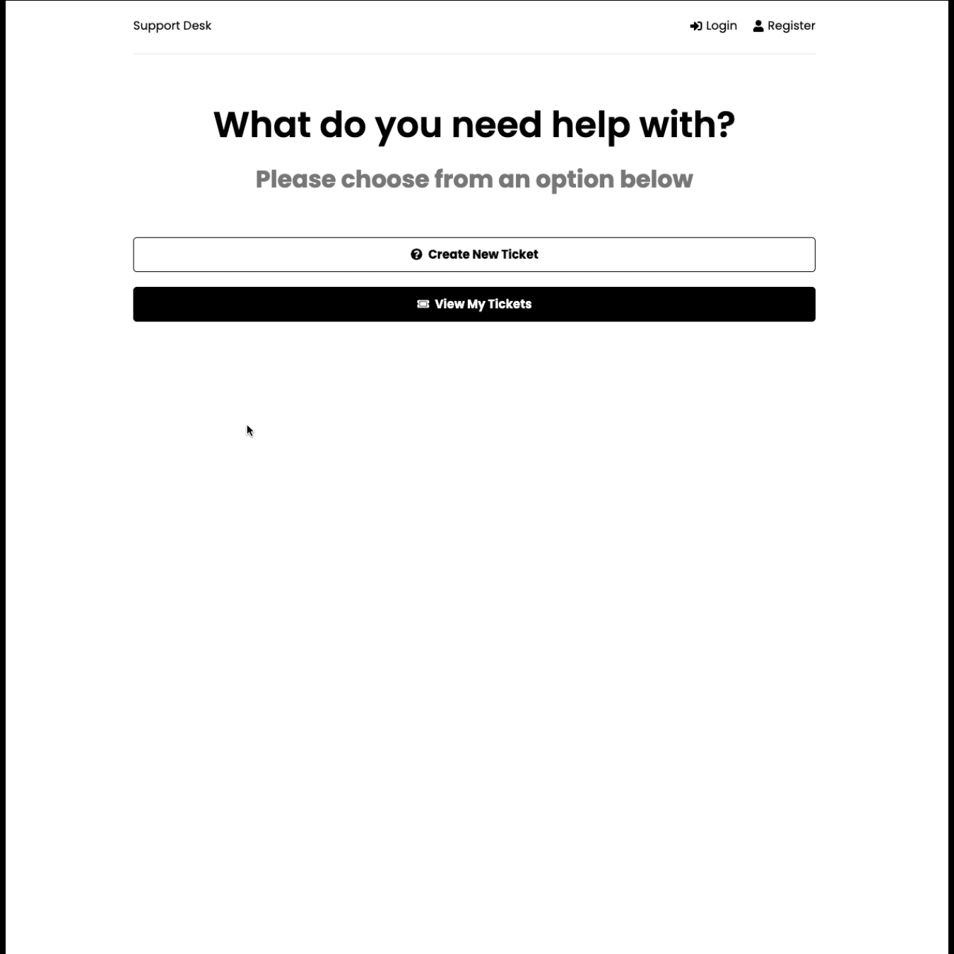 Support Ticket System GIF